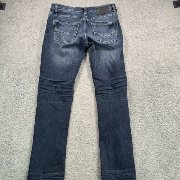 BKE Mason Jeans Mens 32x32 Blue Slim Fit Medium Wash Denim Stretch - Picture 8 of 11